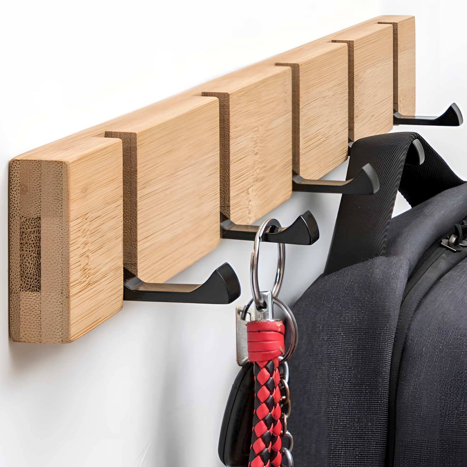 Prae Modern Retractable Coat Rack | Entryway | NordicAbode.com