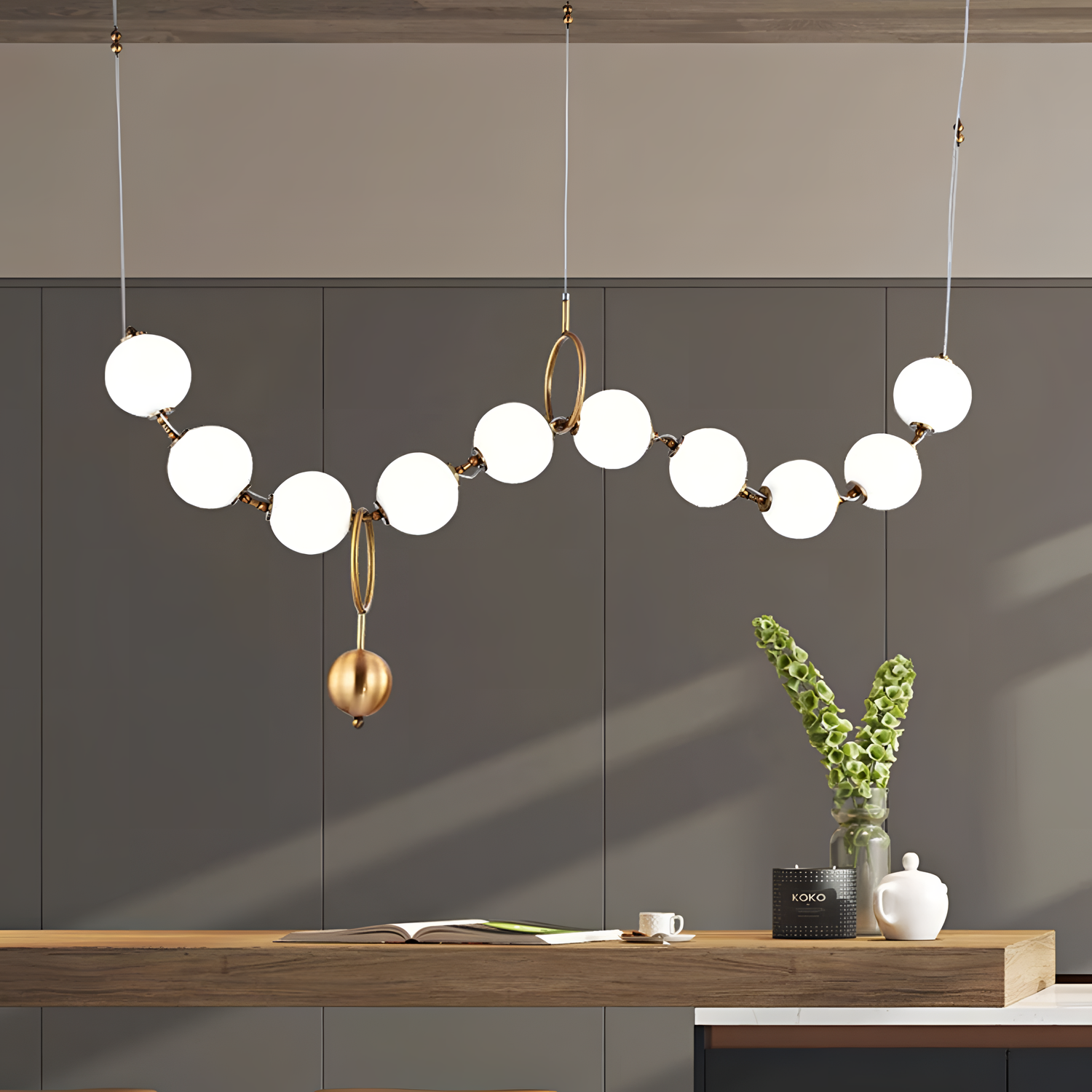 Pearl Frosted Glass Pendant Light | Lighting | NordicAbode.com