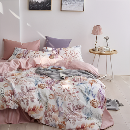 Good Vibrant Cotton Duvet Cover Set | Bedding | NordicAbode.com