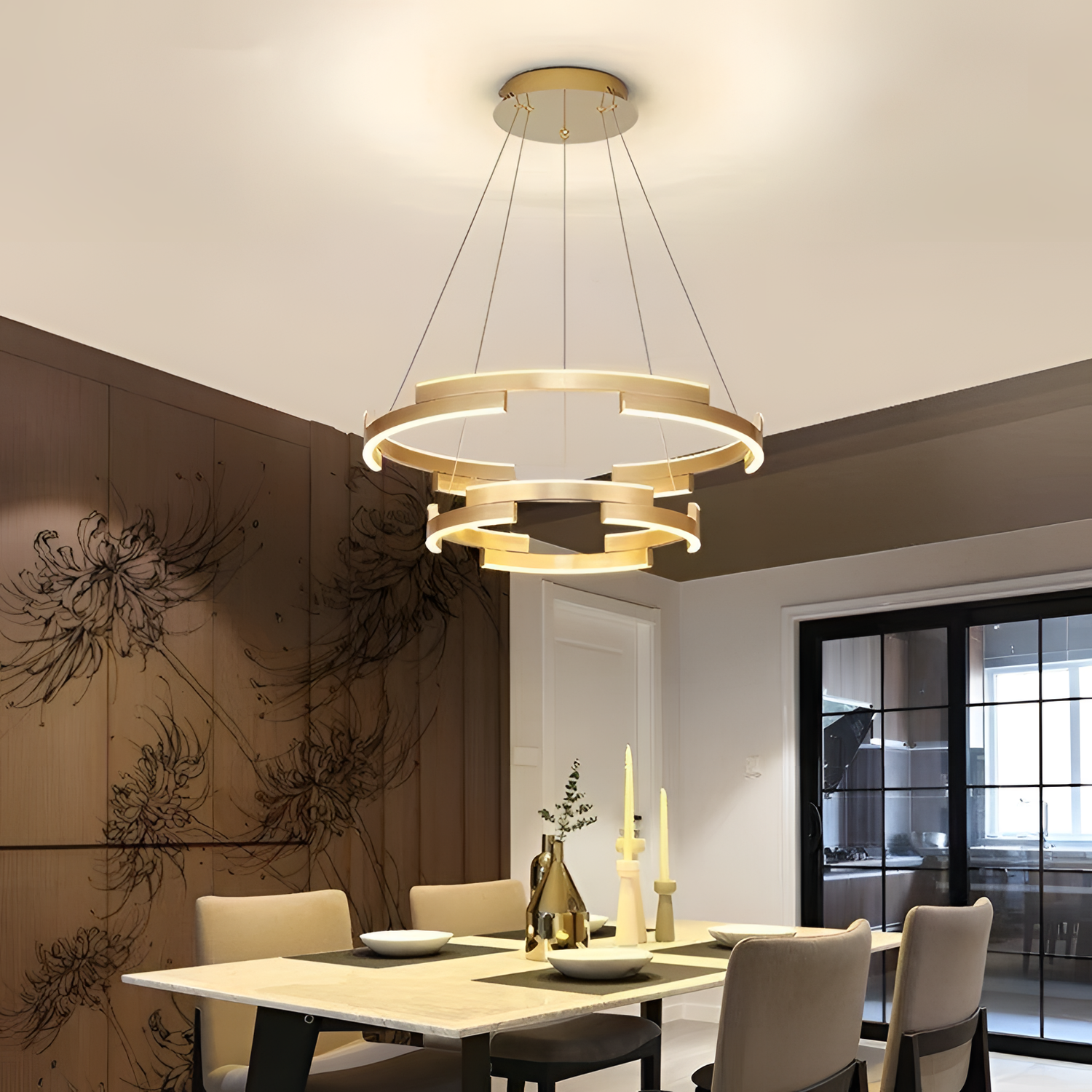 Partition Luxurious Ceiling Chandelier | Lighting | NordicAbode.com