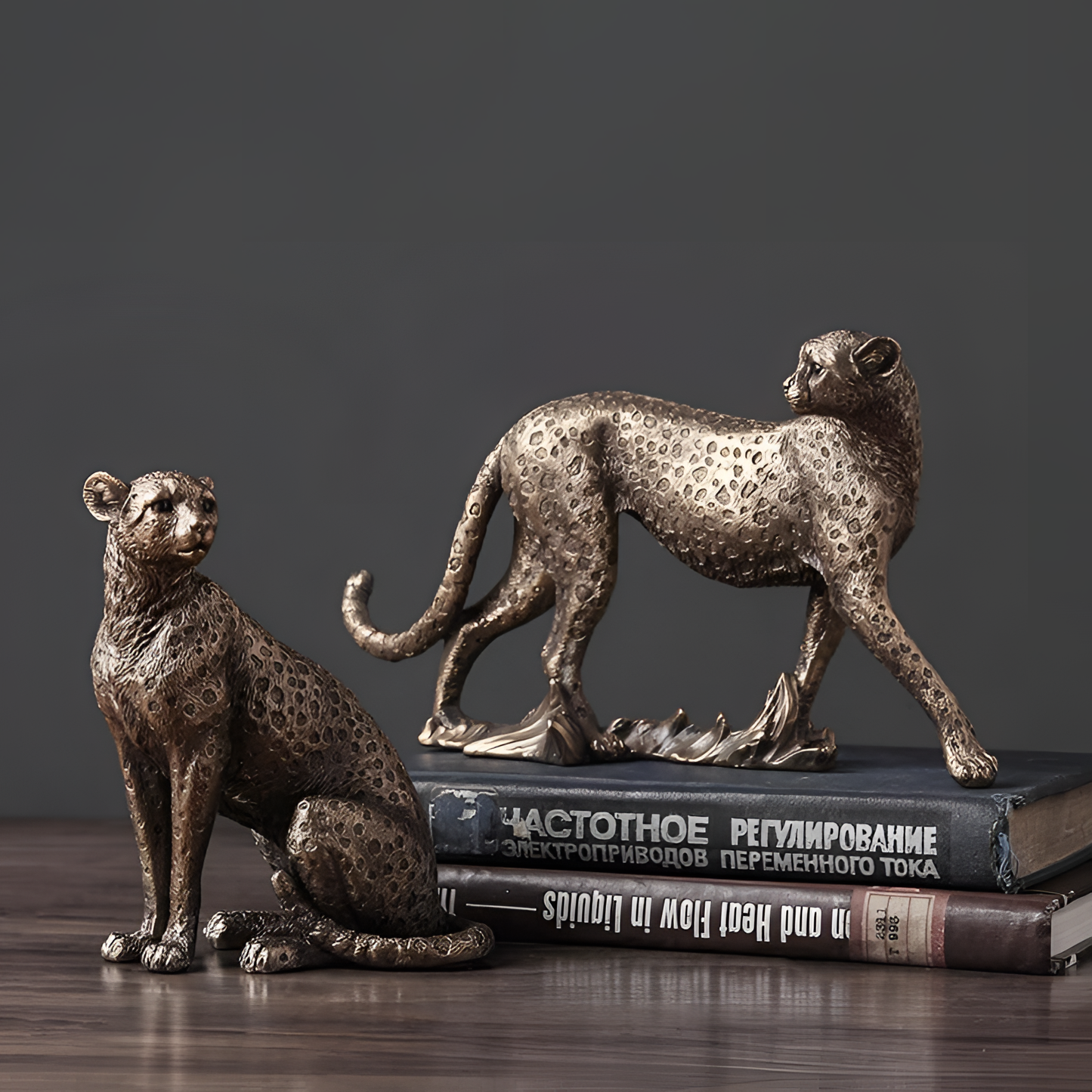 Decorative Leopard Figurine Decorative Resin Gift | Figurines | NordicAbode.com