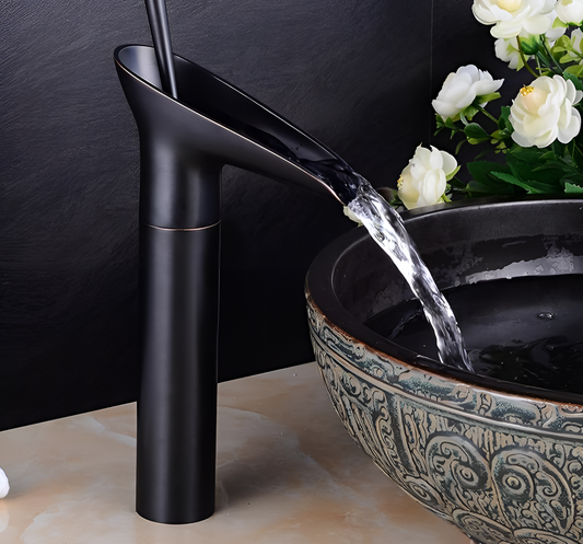 Luxury Waterfall Faucet - Premium Brass | Faucets | NordicAbode.com