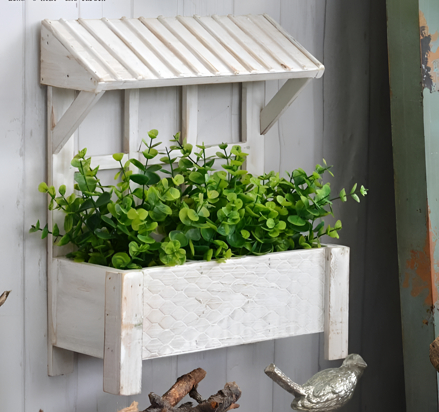 Handmade Rustic Wooden Flower Pot | Planters | NordicAbode.com