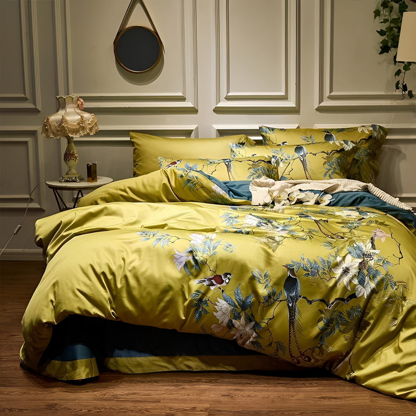 Tranquility Duvet Set - Toile Pattern | Bedding | NordicAbode.com