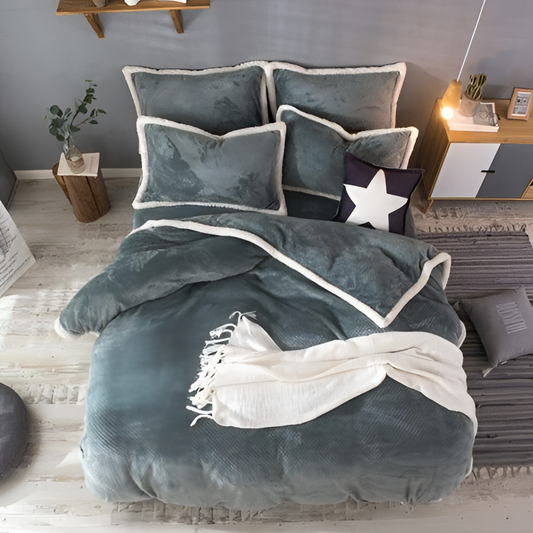 Soft Velvet Bedding Set - Cozy and Stylish | Bedding | NordicAbode.com