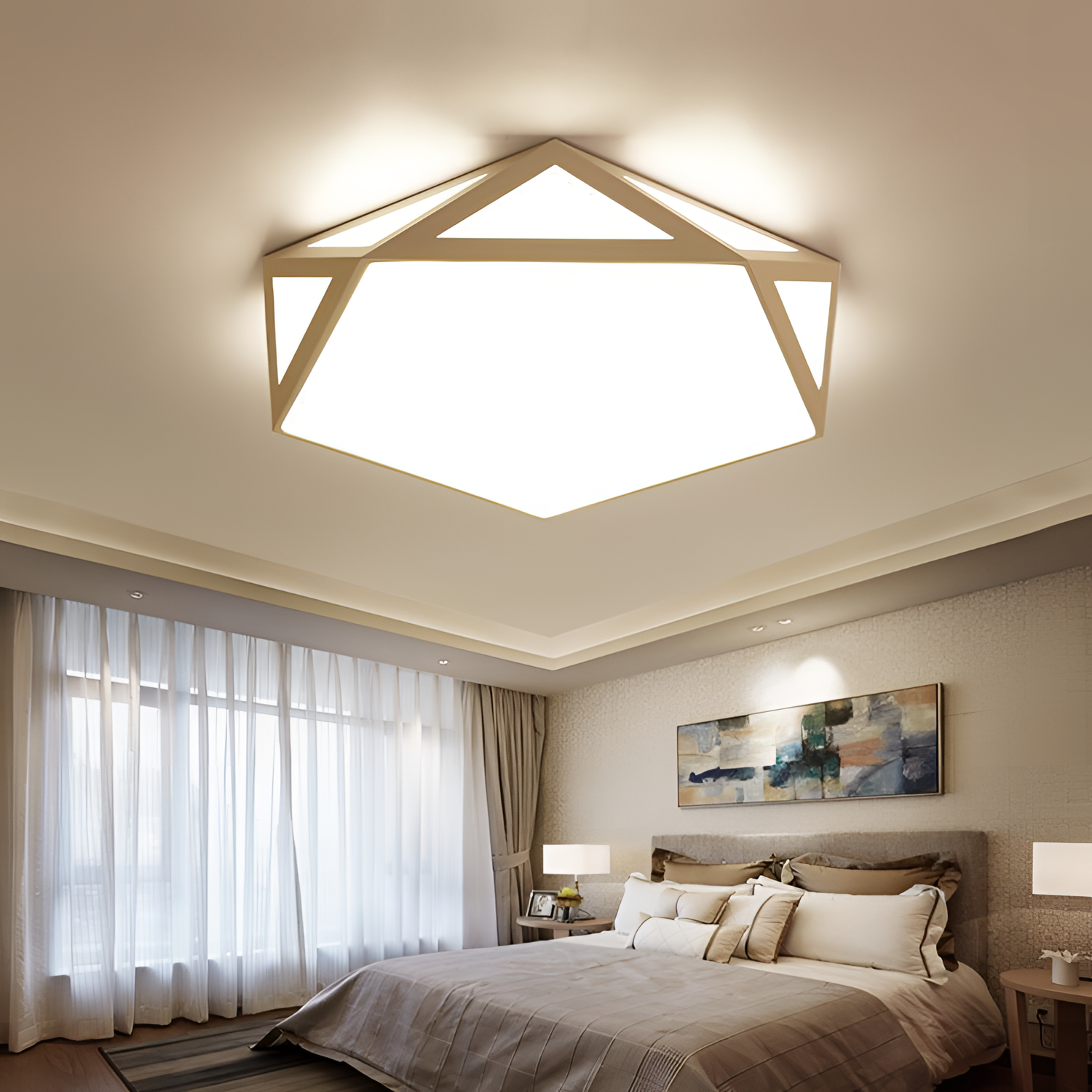 Pikei Dimmable LED Ceiling Light | Lighting | NordicAbode.com