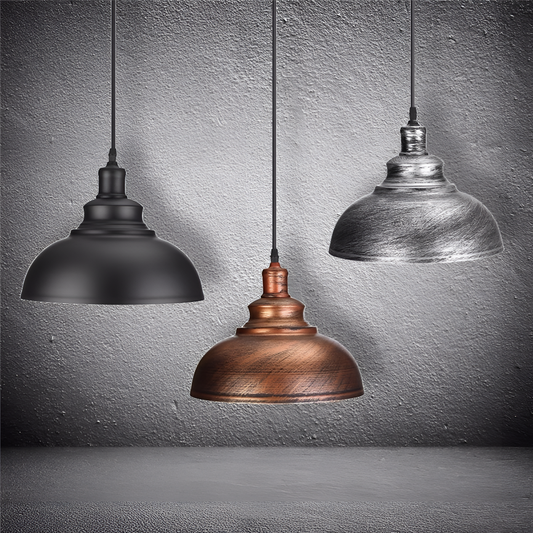 Crios Vintage Industrial Dome Hanging Lamp | Lighting | NordicAbode.com