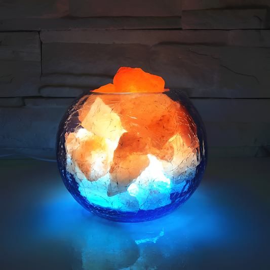 Ice Sparkling Himalayan Salt Lamp | Lighting | NordicAbode.com