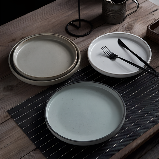 Lluidas Elegant Stoneware Plate | Tableware | NordicAbode.com