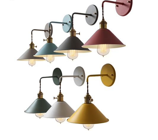 Boras Colorful Iron Pendant Light | Lighting | NordicAbode.com