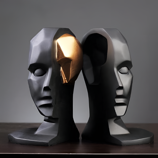 Jusu Modern Character Sculptures for Shelves | Sculptures | NordicAbode.com