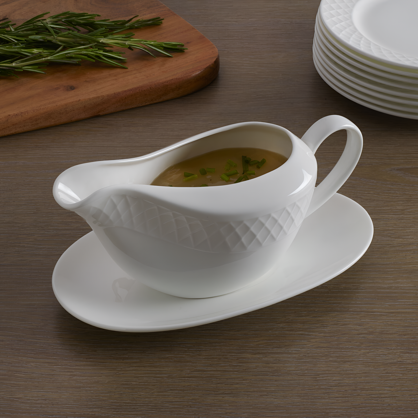 Mikasa Bone China Gravy Boat | Tableware | NordicAbode.com