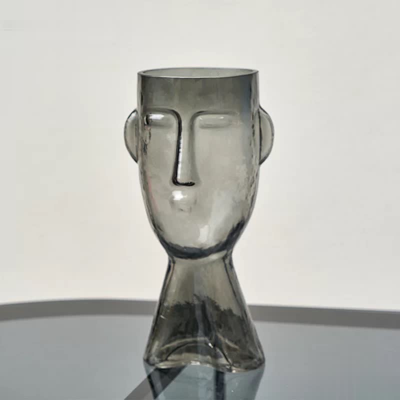 Abstract Face Vase Collection