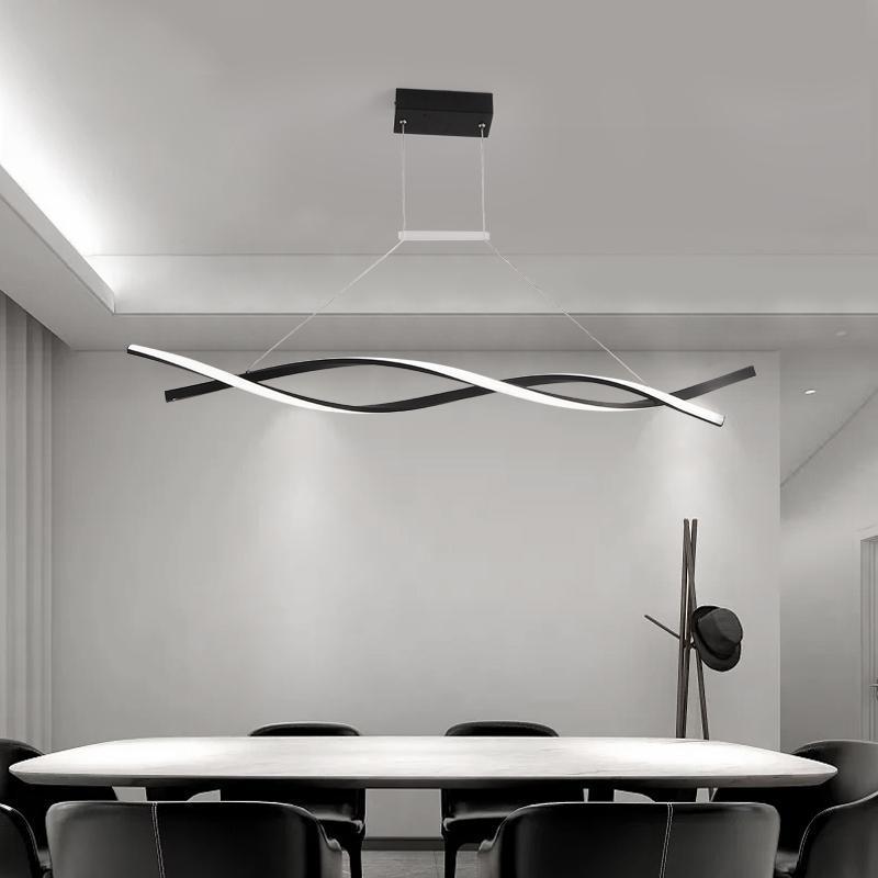 Flowing Ribbon Light - Nordic Side - 