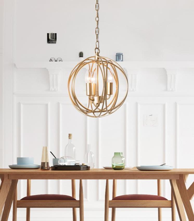 Arbor Modern Hanging Cage Lamp