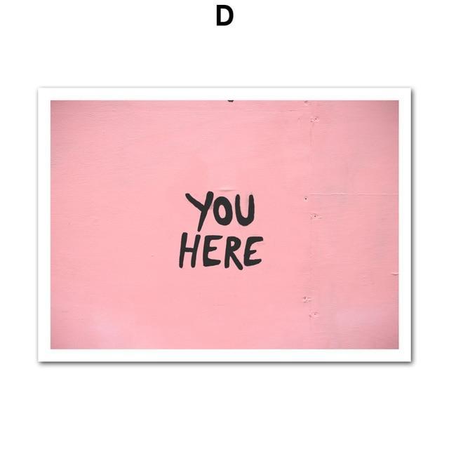 Pink Dream Wall Art - Nordic Side - 