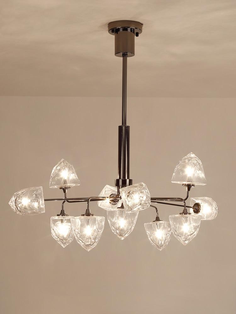 Clear Rock Chandelier - Nordic Side - 