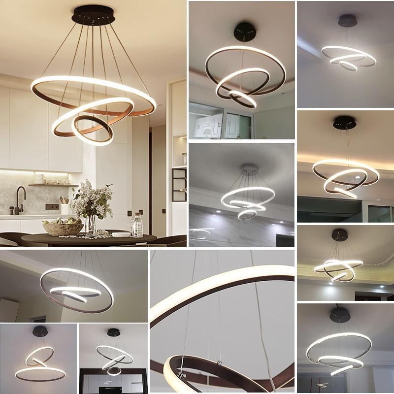 Circles Chandelier - Nordic Side - 