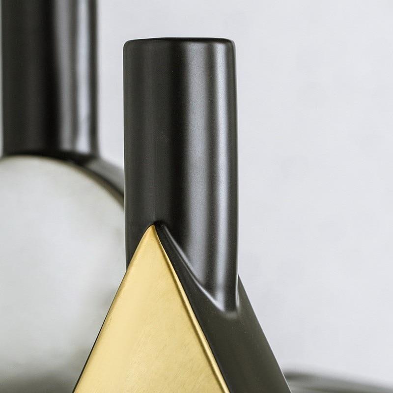 Geometry Gold Vase - Nordic Side - 