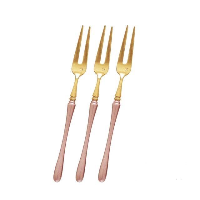 Antique Fruit Fork - Nordic Side - 