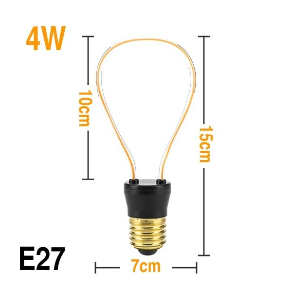 Jax - Classic Vintage LED Light Bulb - Nordic Side - 02-06, modern-lighting, modern-pieces