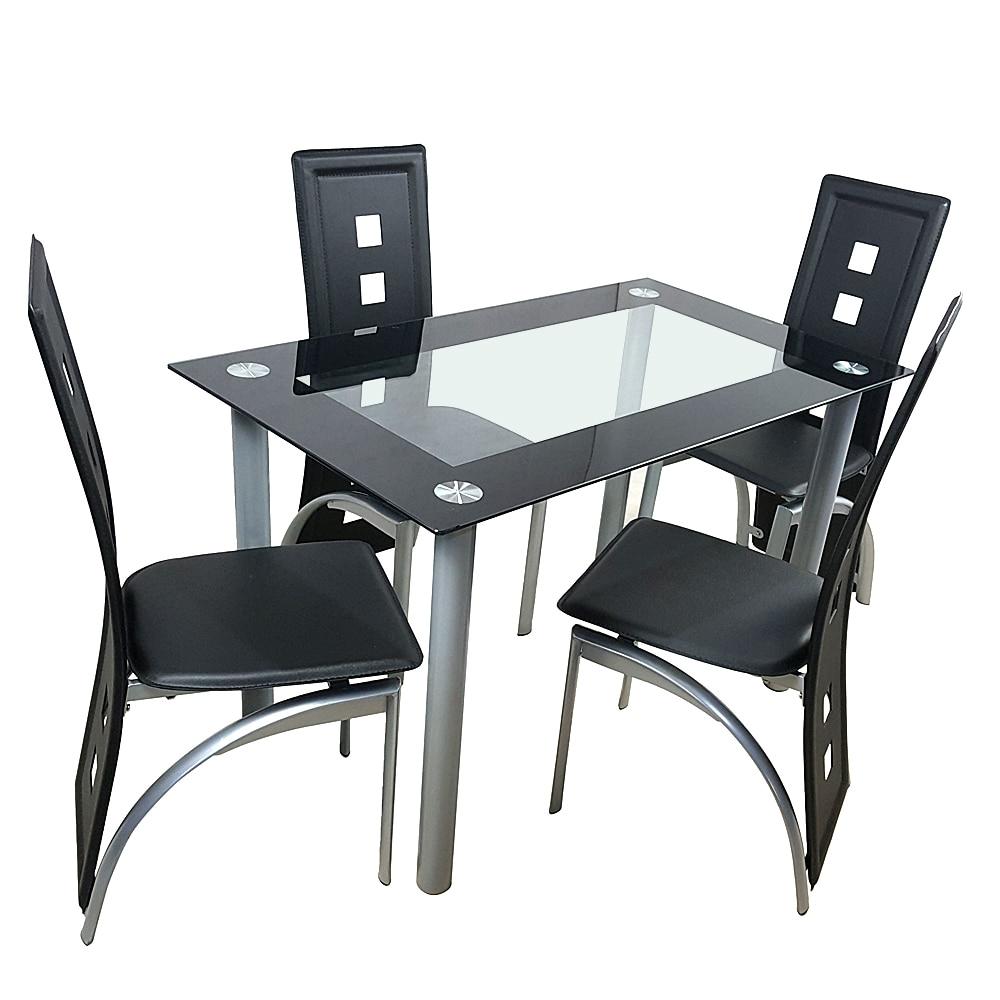 Alisei - Tempered Glass Dining Table and Chairs