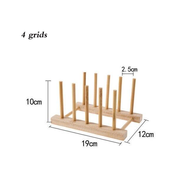 Light Bamboo Dish Rack - Nordic Side - 