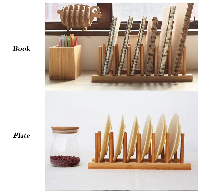 Light Bamboo Dish Rack - Nordic Side - 