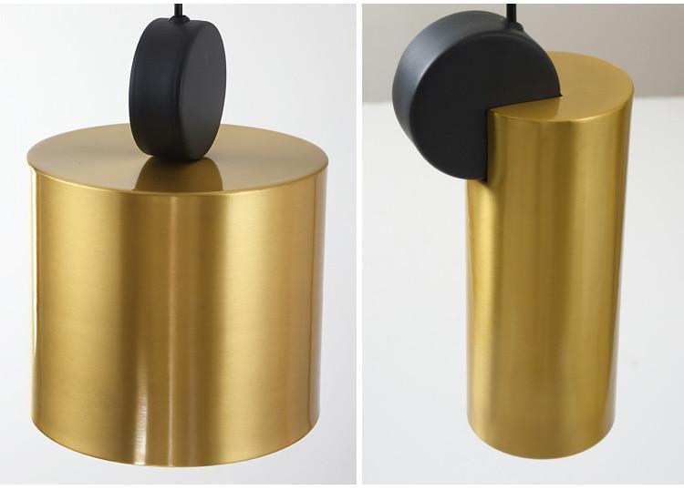 Bronze Geometric Pendant Ligth - Nordic Side - 