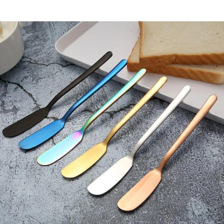 Modern Metal Butter Knife - Nordic Side - 