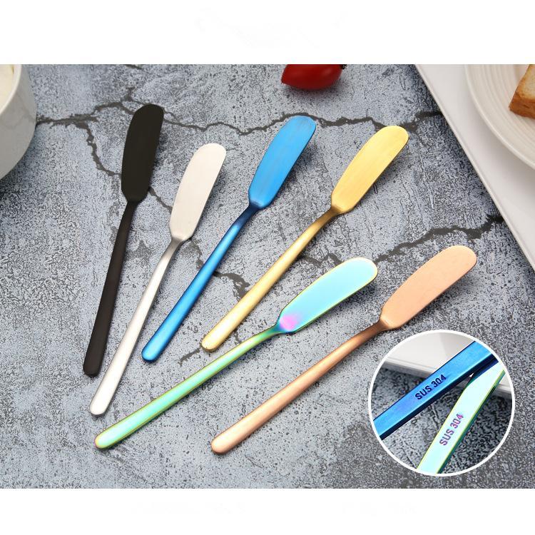 Modern Metal Butter Knife - Nordic Side - 