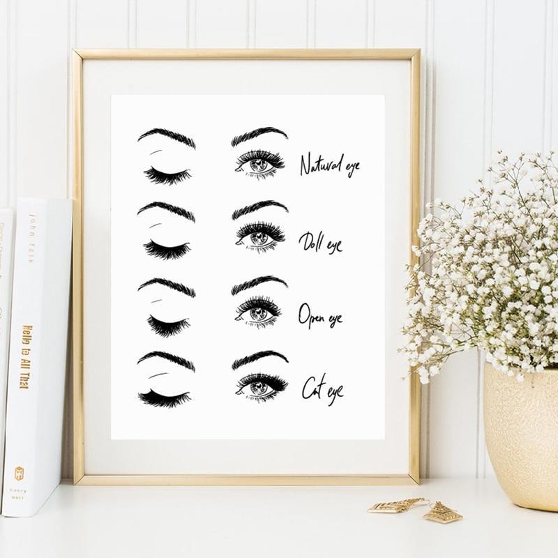 Eye Type Wall Art - Nordic Side - 