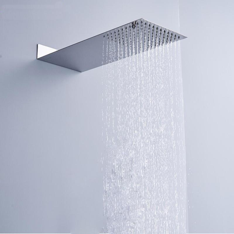 Bahari - Rainfall Shower Head - Nordic Side - 10-03, bathroom, bathroom-collection, best-selling, feed-cl0-over-80-dollars, modern, modern-pieces, renovation, shower, shower-head