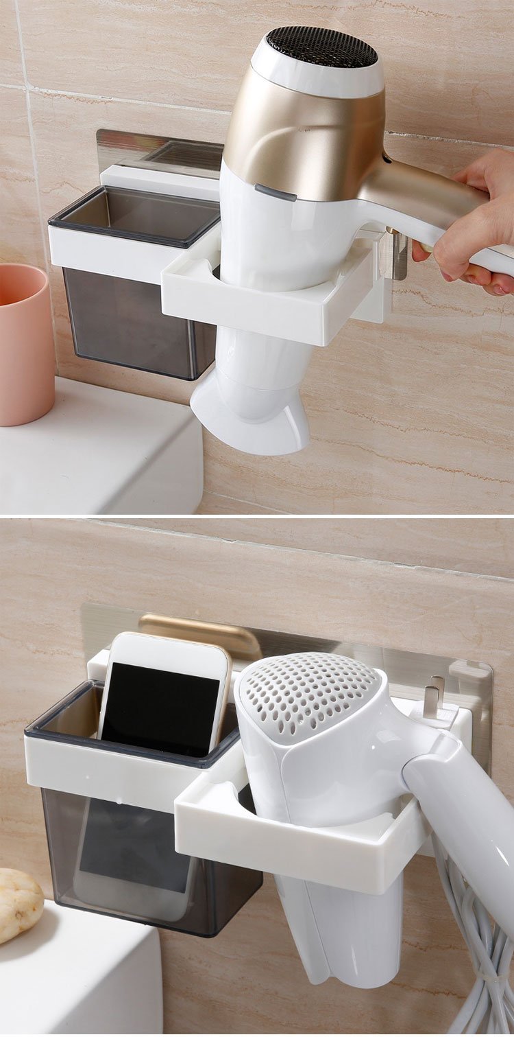 Diara - Hair Dryer Storage & Bathroom Organizer - Nordic Side - 10-03, bathroom-collection