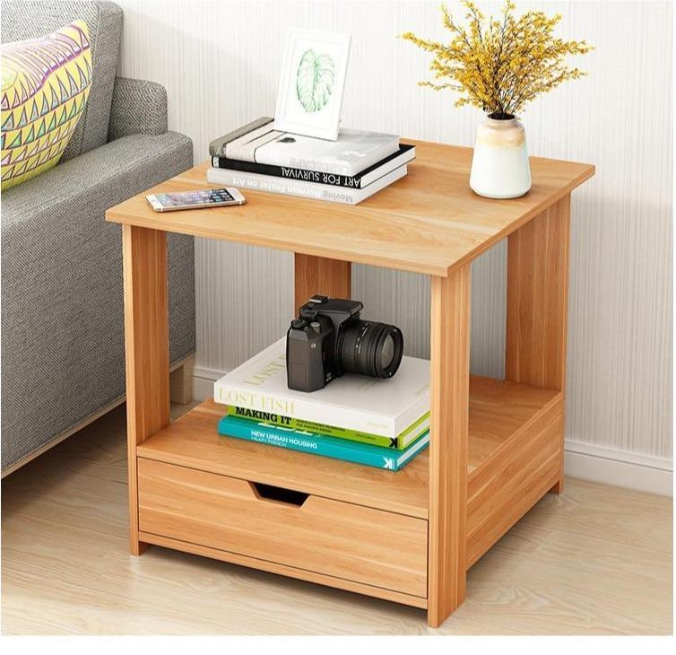 Karson - Wooden Coffee Table with Storage - Nordic Side - 01-28, modern-farmhouse, modern-furniture