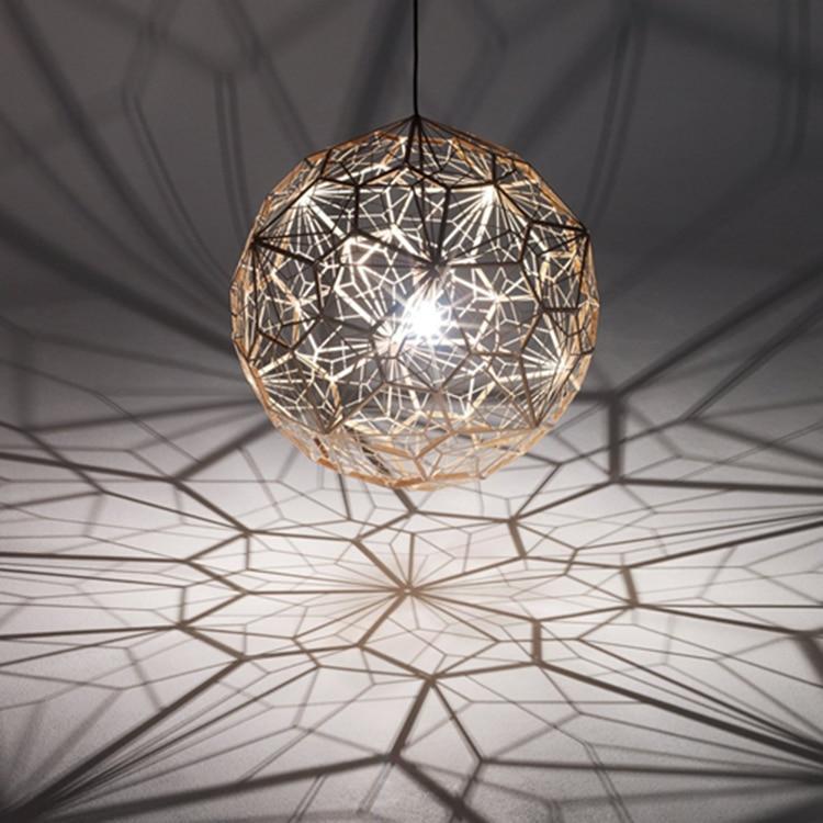 Web Etch Modern Pendant - Nordic Side - 