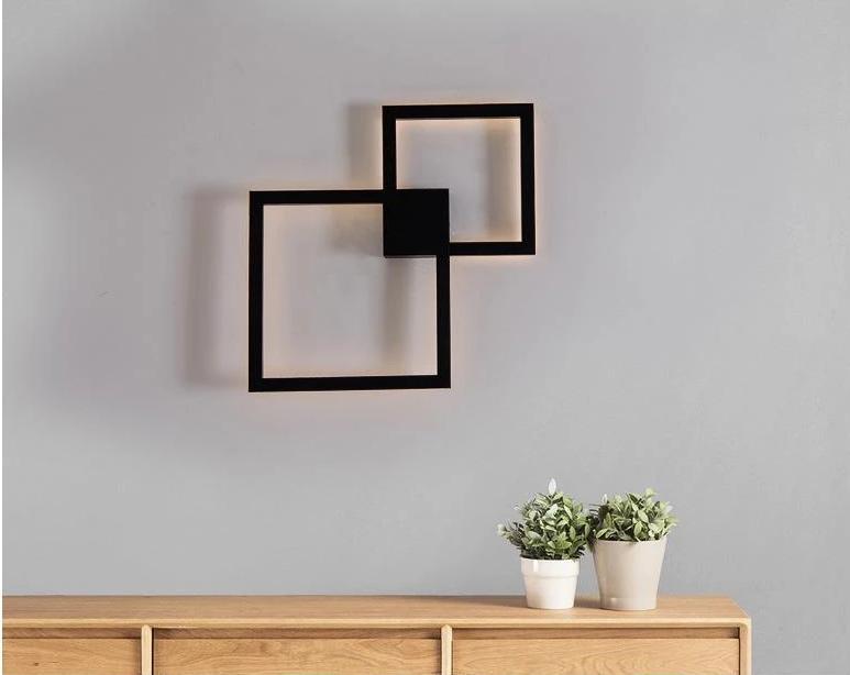 Rowley - Square Modern Wall Lamp - Nordic Side - 08-06, best-selling-lights, feed-cl0-over-80-dollars, feed-cl1-lights-over-80-dollars, lamp, light, lighting, lighting-tag, modern, modern-lig