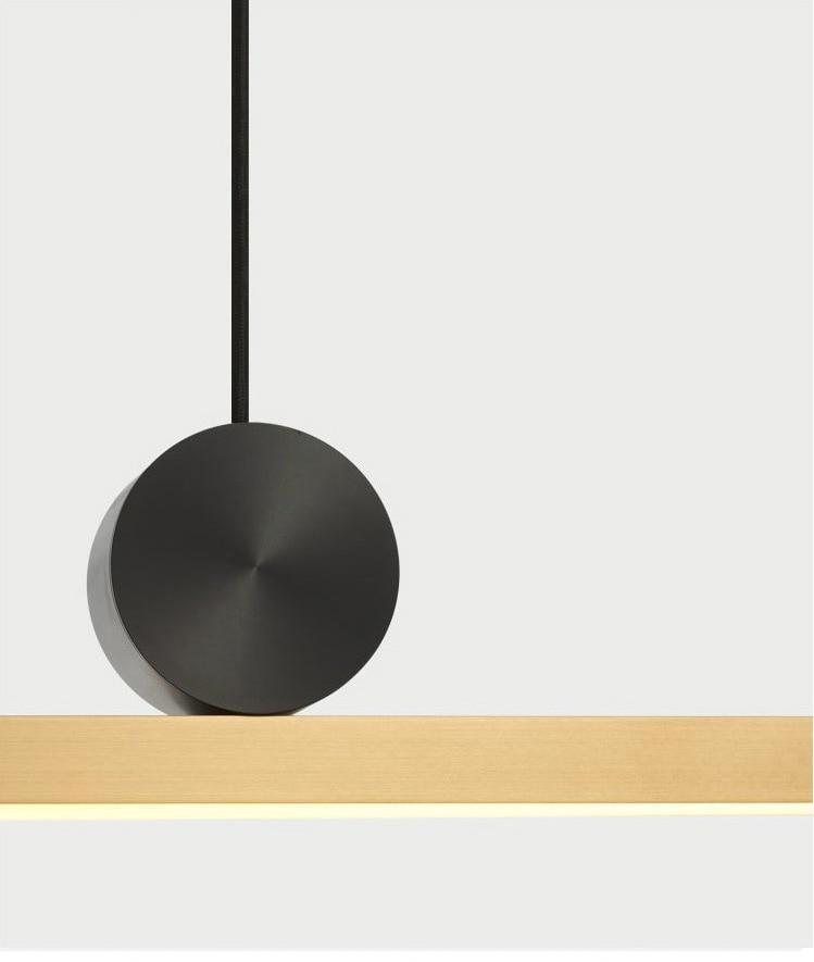 Modern Metal Line Lamp - Nordic Side - 