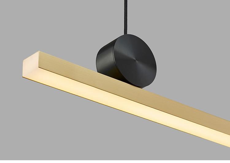 Modern Metal Line Lamp - Nordic Side - 