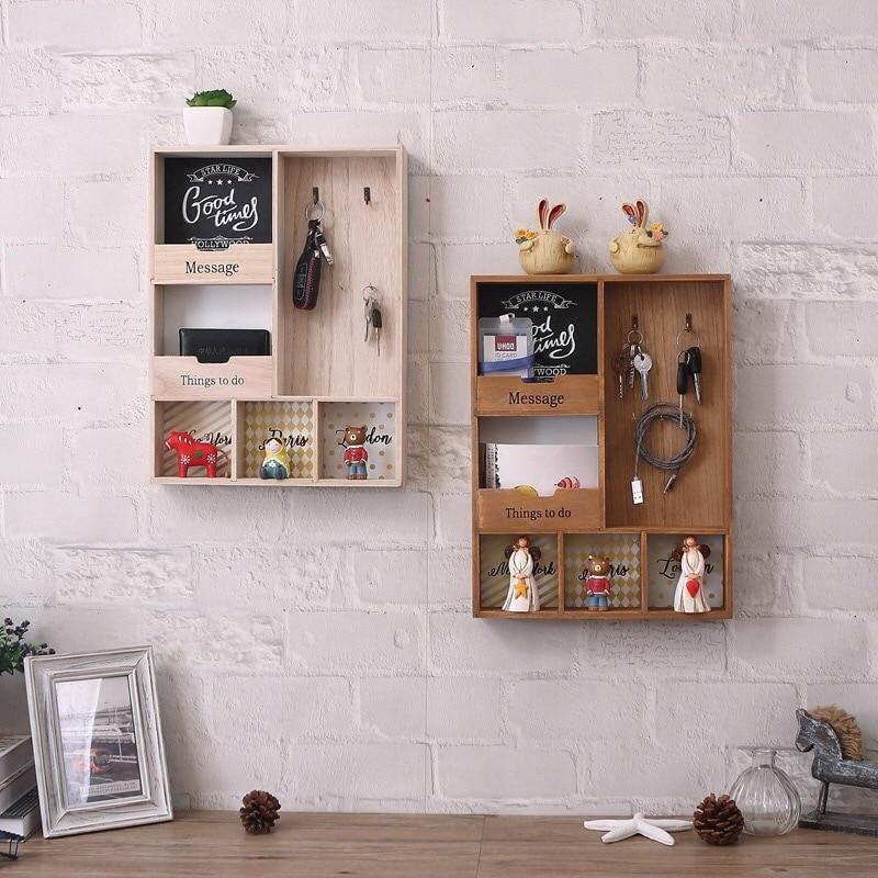 Kolten - Multi-Storage Wall Hanging Key Rack - Nordic Side - 11-27, modern-farmhouse