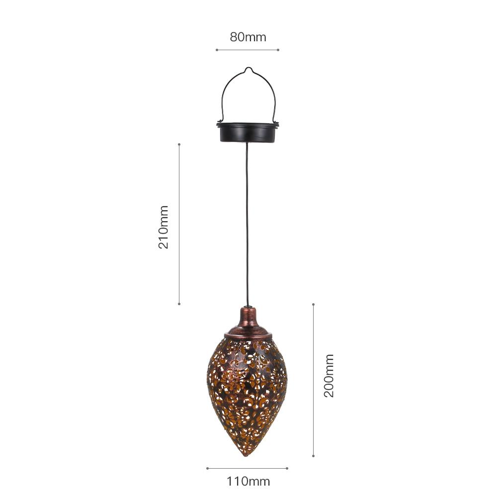 Outdoor Shadow Cast Lantern - Nordic Side - 