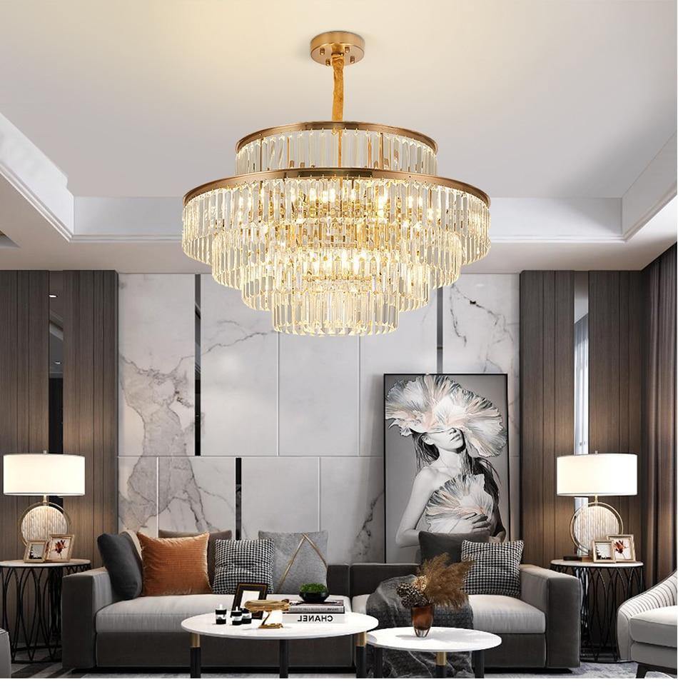 The Overhang - Nordic Side - Chandelier, crystal