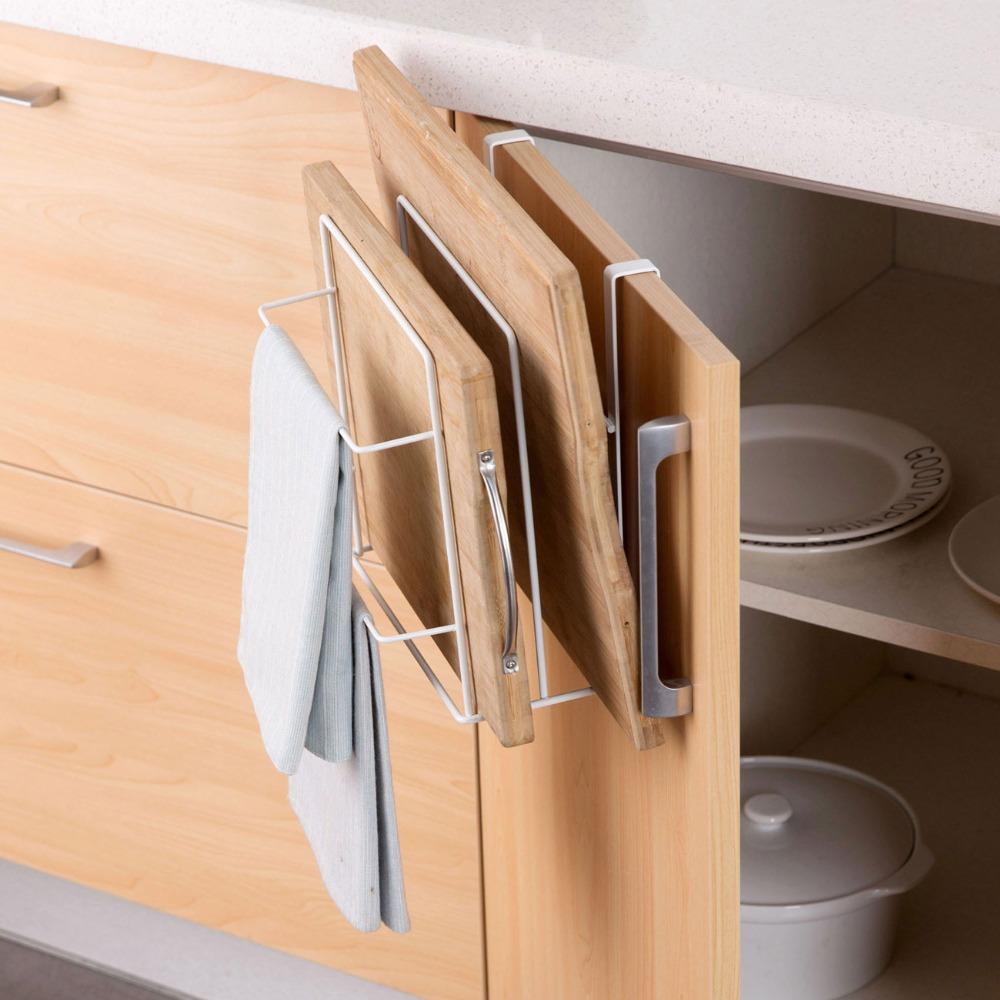 Multipurpose Cutting Board Storage Shelf Rack - Nordic Side - 04-27, modern-farmhouse