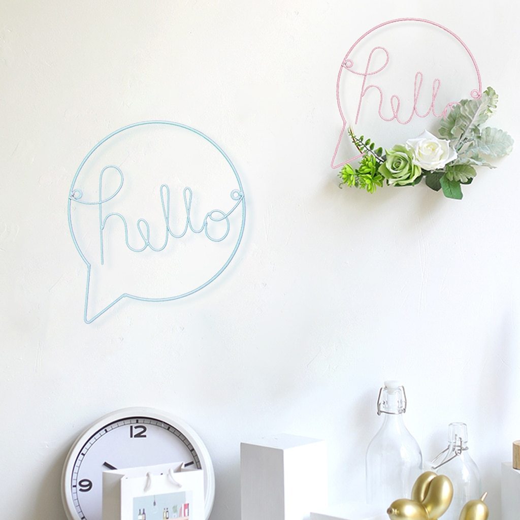 Hello - Modern Nordic Wall Decoration - Nordic Side - 