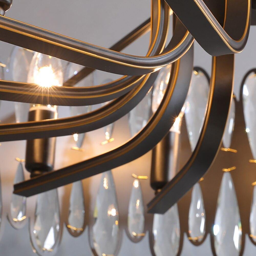 Mimis' Droplet - Nordic Side - black, chandelier, crystal