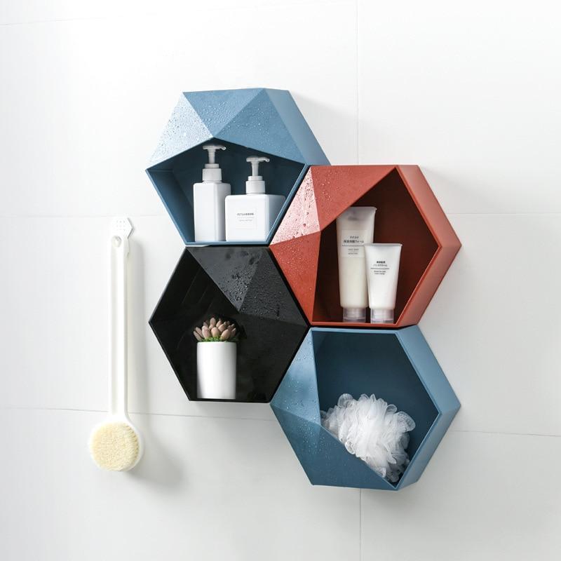 Nordic Hexagon Wall Storage - Nordic Side - 