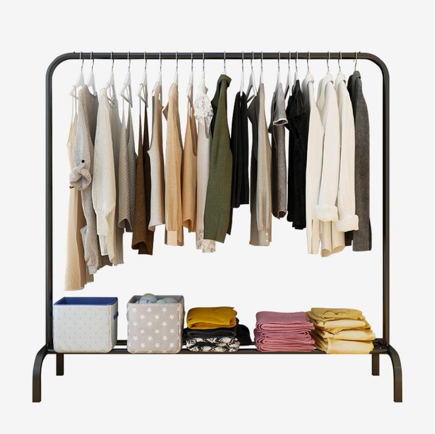 Ciara - Floor Standing Clothes Rack with Shelf - Nordic Side - 11-26, furniture