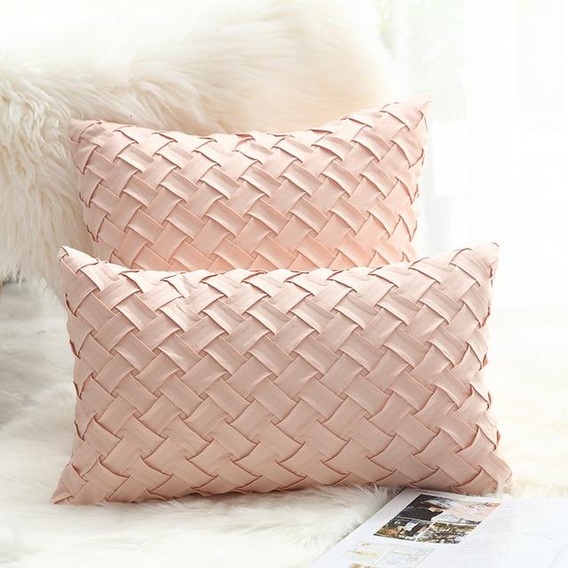 Nouvel - Hand Woven Nordic Style Pillow Case - Nordic Side - 02-12, modern-pieces