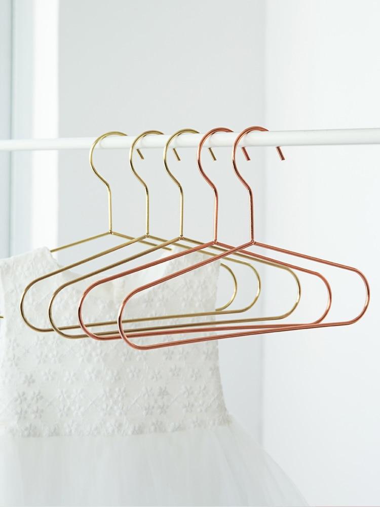 5pcs Gold Iron Hangers - Nordic Side - 