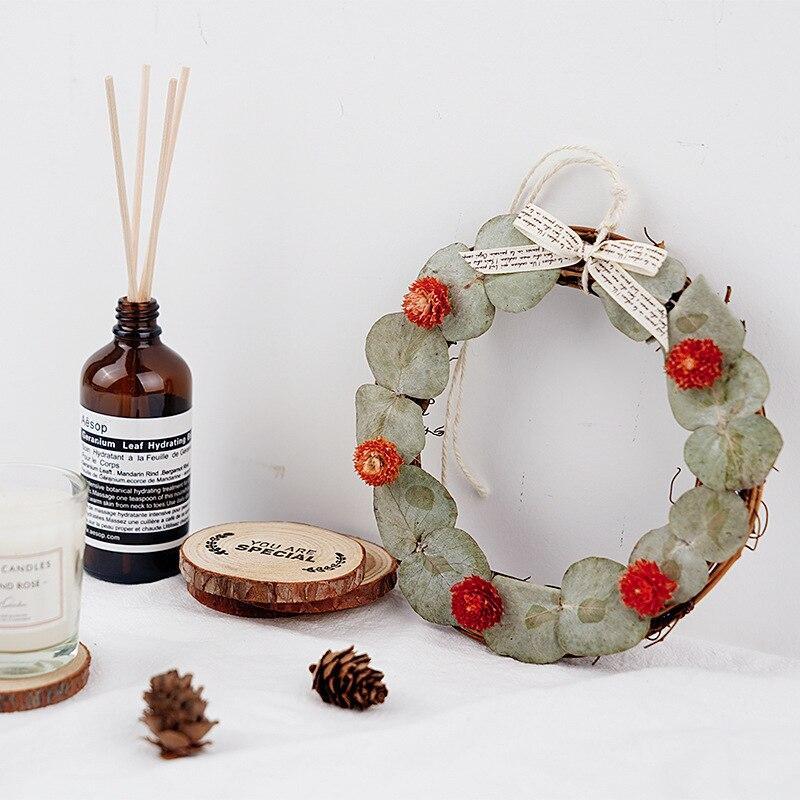 Handmade Natural Rattan Christmas Garland - Nordic Side - 